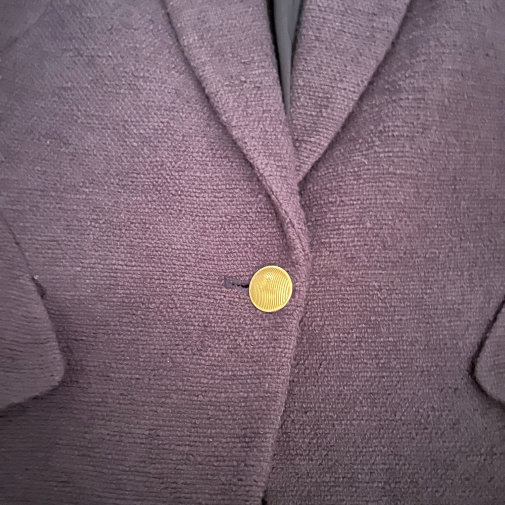 L'AGENCE Purple Blazer - Picture 5 of 6